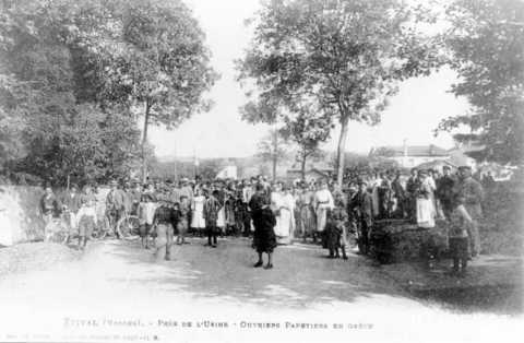 Grève de la papeterie (Étival-Clairefontaine)